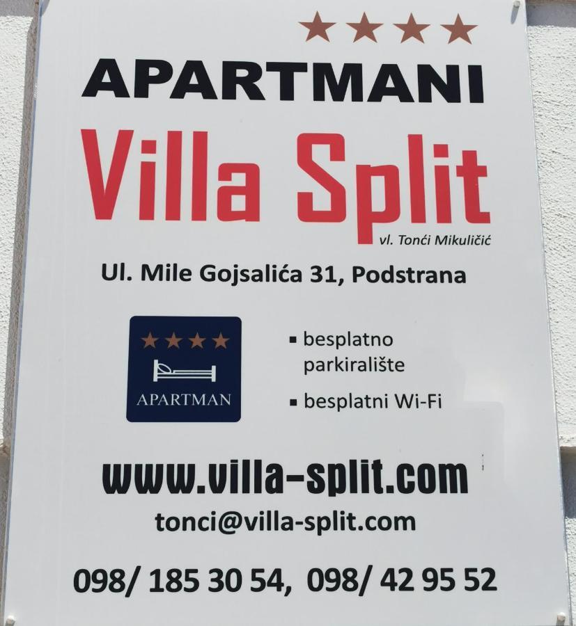 Apartments Villa Split Podstrana Exterior foto